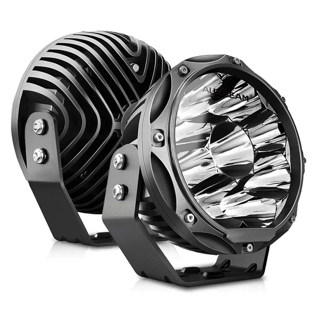 7 Inch 90W Round Spot Beam Offroad LED Driving Lights W/SAE Compliant
