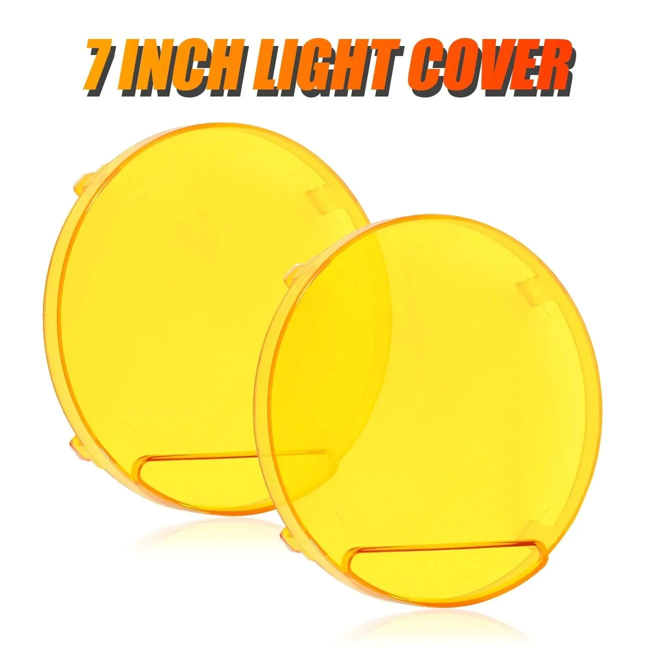 7 Inch 90W Round Spot Beam Offroad LED Driving Lights W/SAE Compliant