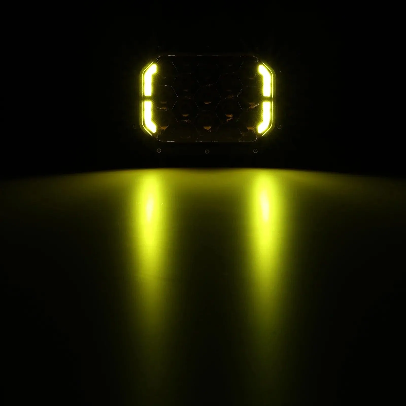 7X5 Inch LED Pods Amber Spot Driving Lights