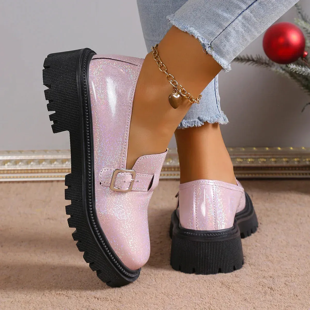 AMOZAE- -  Fashion Laser Loafers