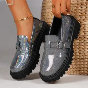 AMOZAE- -  Fashion Laser Loafers