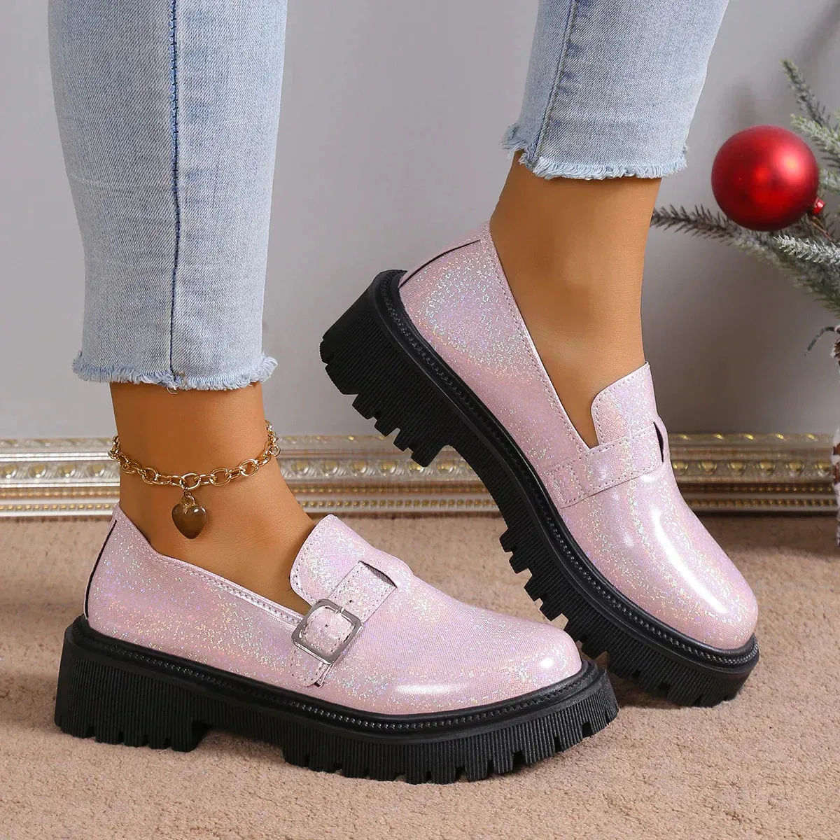 AMOZAE- -  Fashion Laser Loafers
