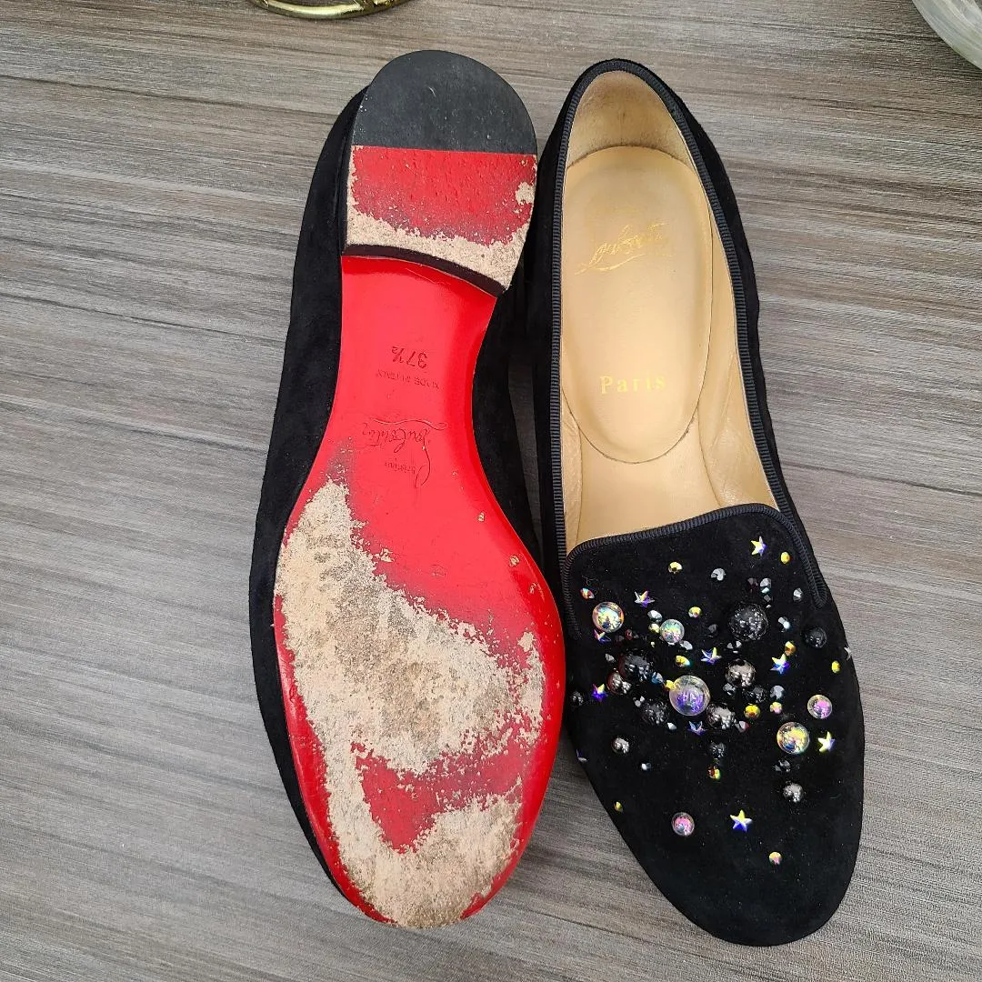 Christian Louboutin Black 37.5 Flats
