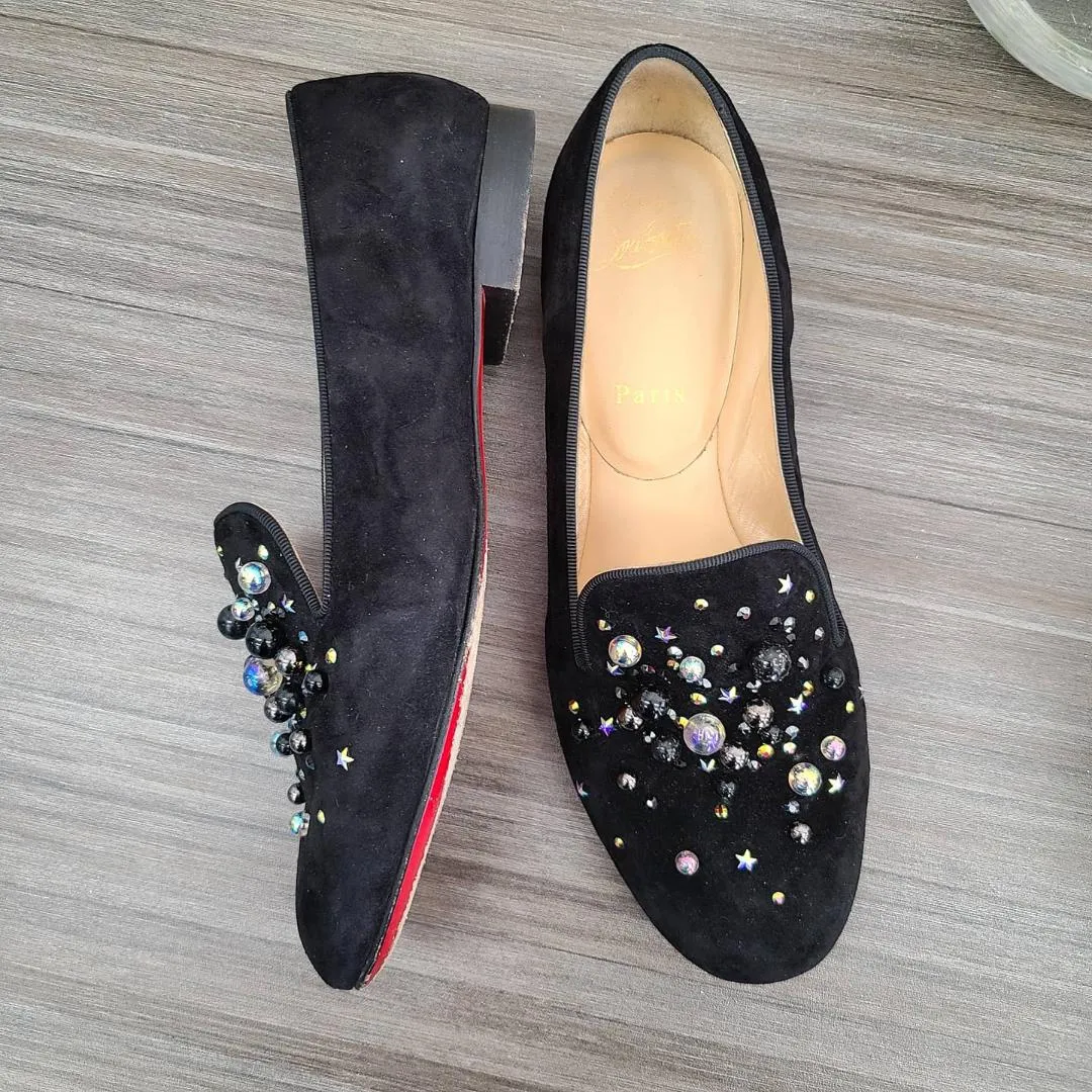 Christian Louboutin Black 37.5 Flats