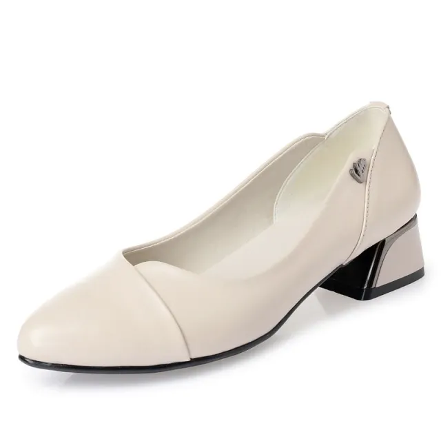 Delfina Women's   Leather Dress Pumps Shoes