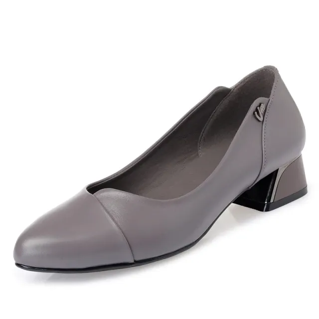 Delfina Women's   Leather Dress Pumps Shoes
