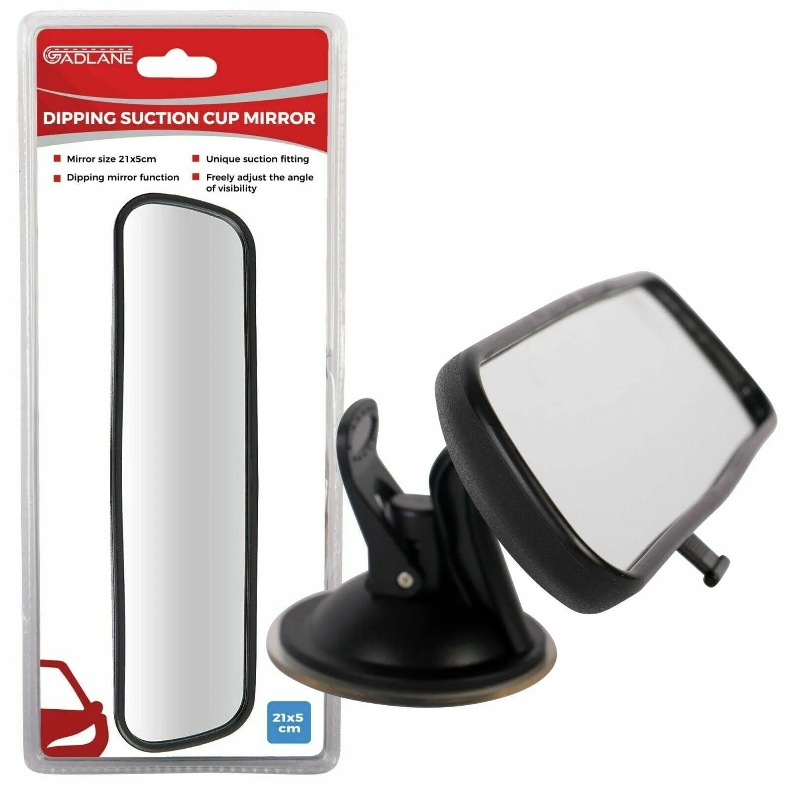 DRIVING INSTRUCTOR MIRROR 21X5CM IDEAL FOR DRIVING TESTS