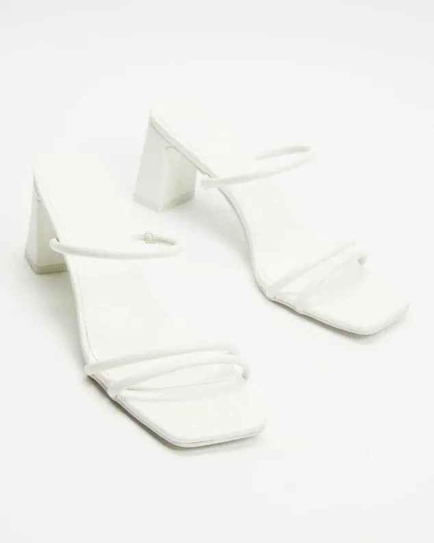 Isoka Heels - White