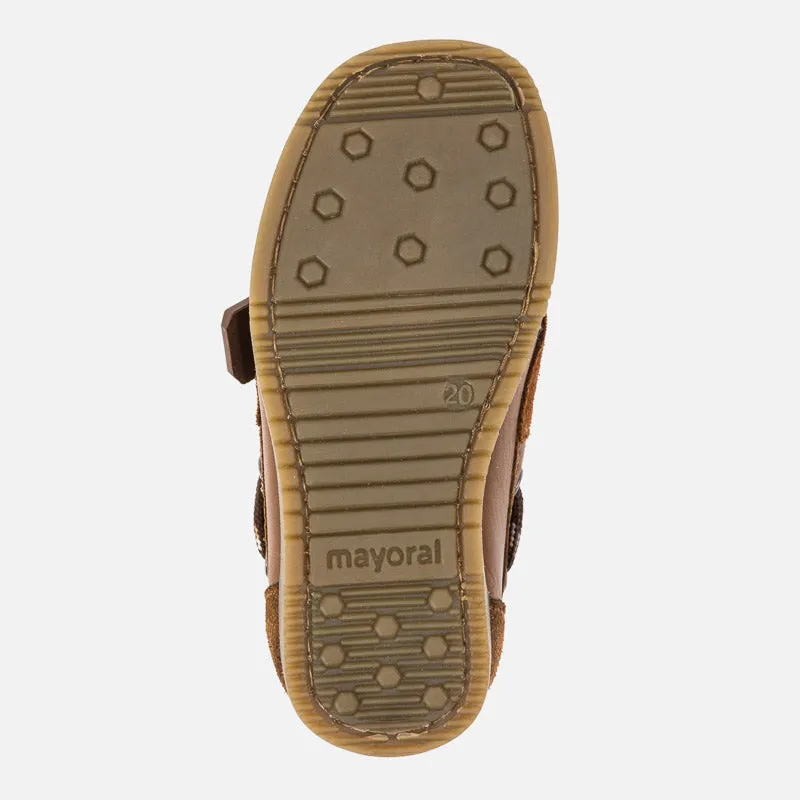 Mayoral Velcro Nautical Shoes - Camel