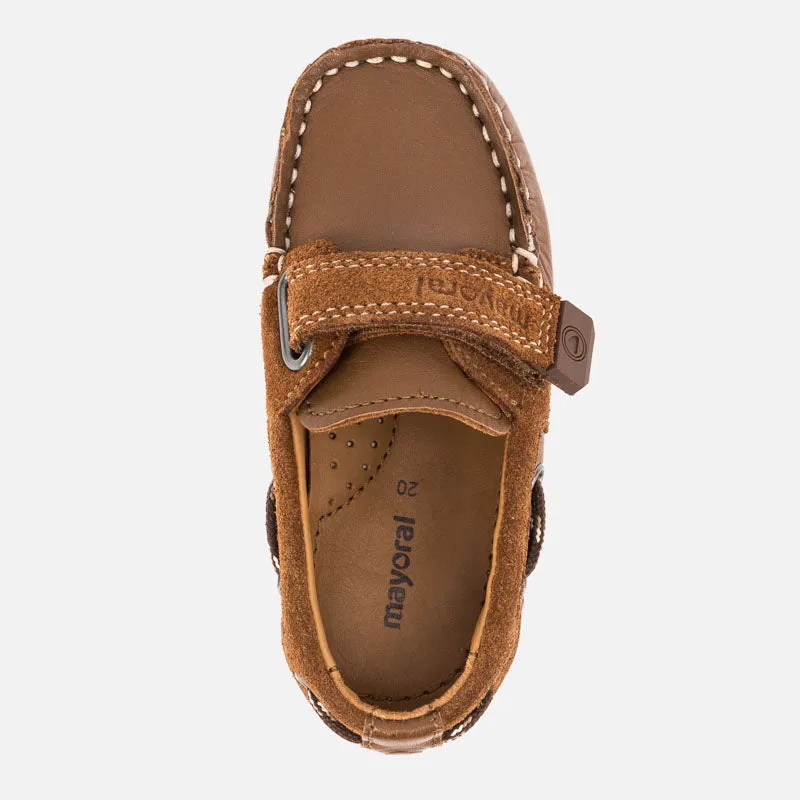 Mayoral Velcro Nautical Shoes - Camel
