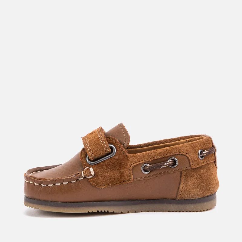 Mayoral Velcro Nautical Shoes - Camel