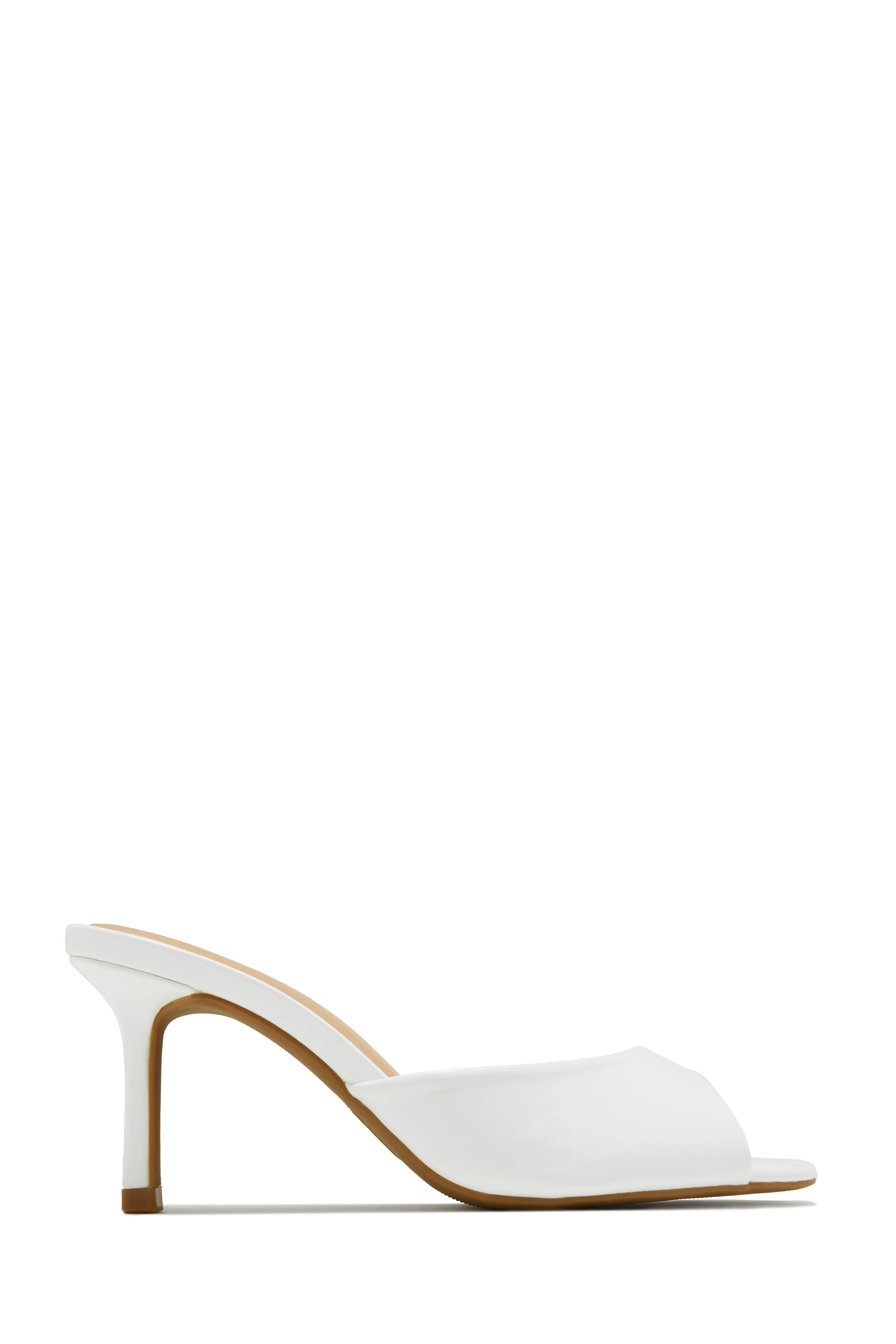 Natani Mid Heel Mules - Snake