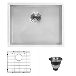 Ruvati 23" x 18" x 12" Deep Laundry Utility Sink Undermount 16 Gauge Stainless Steel - RVU6100