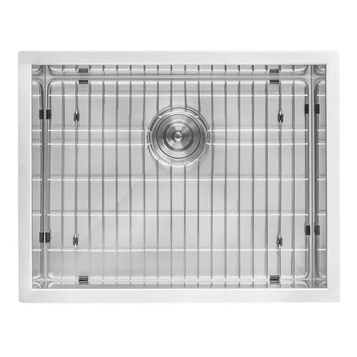 Ruvati 23" x 18" x 12" Deep Laundry Utility Sink Undermount 16 Gauge Stainless Steel - RVU6100