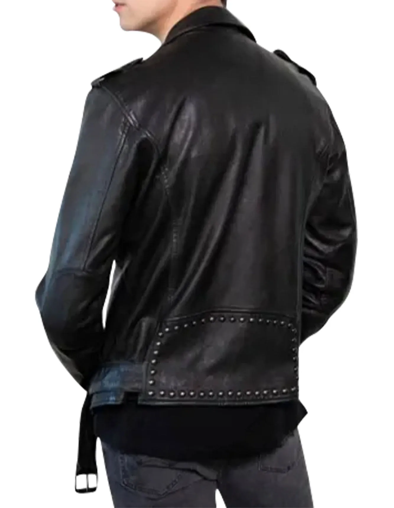 Saint Laurent Diablo Studded Jacket