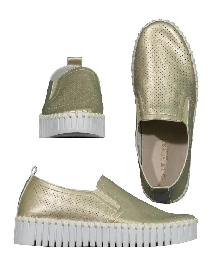 Tulip Perforated Platform Loafer