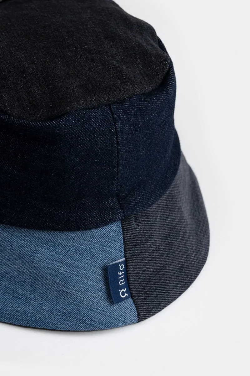 Upcycled Denim Bucket Hat
