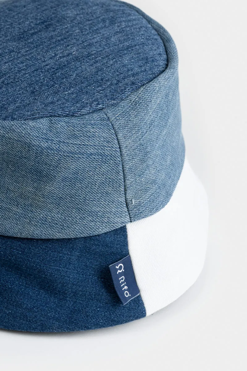 Upcycled Denim Bucket Hat