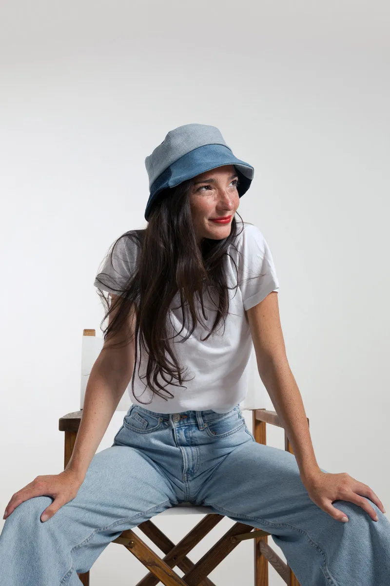 Upcycled Denim Bucket Hat
